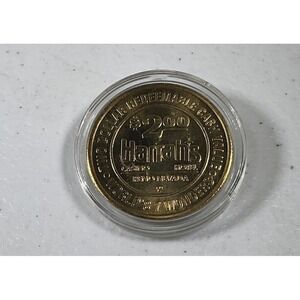 Harrah's Casino Reno, Nevada $2 Gaming Token 7 Wonders - Sphinx And The Pyramids